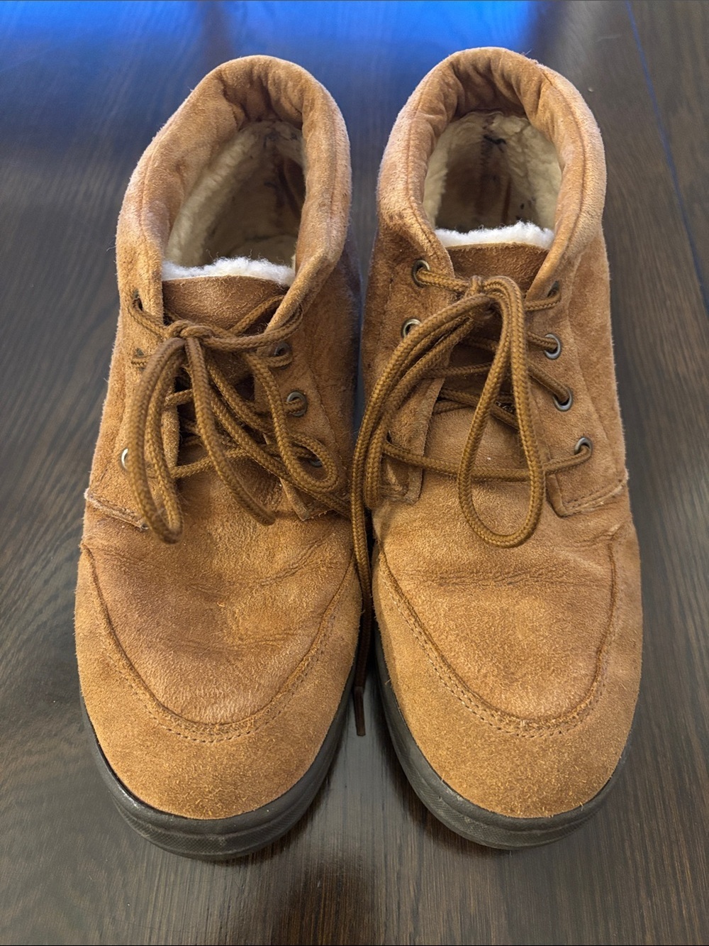 UGG Australia 5115 Genuine Sheepskin Ankle Boots | Size 7 | Chestnut